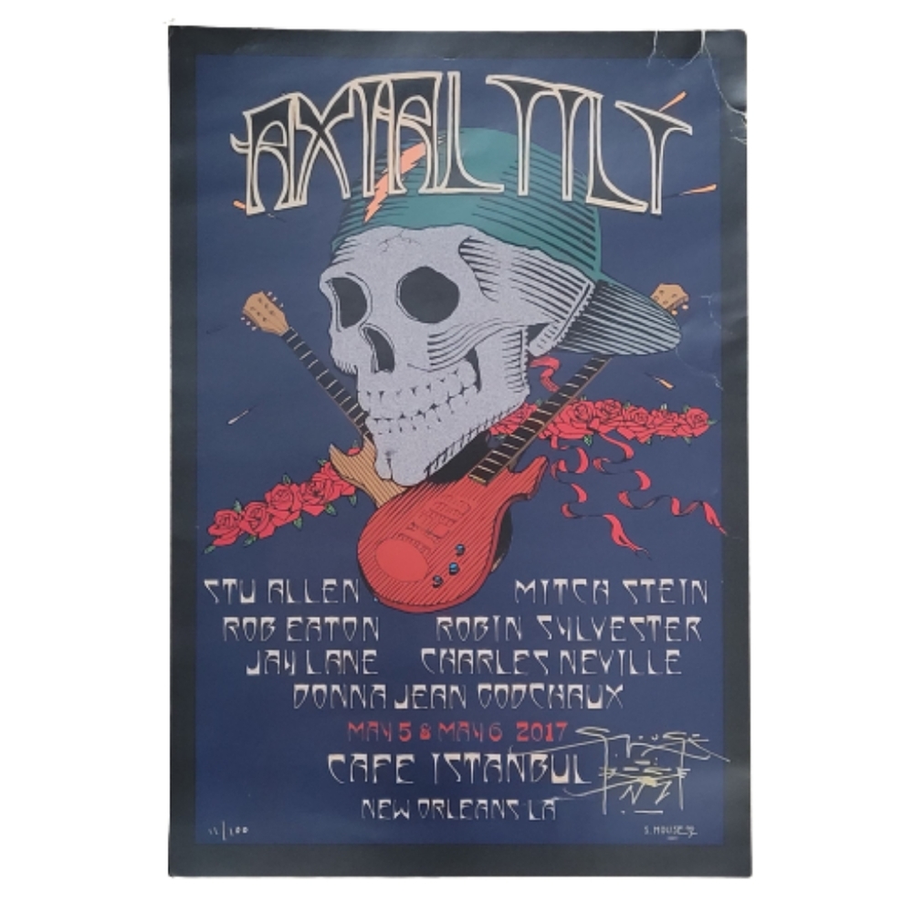 Stanley Mouse Axial Tilt 2017 Cafe Istanbul, New Orleans Poster 11/100